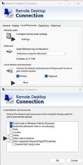 Enabling and supporting webcam use on remote desktops